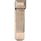 Ekena Millwork Traditional Craftsman Smooth Bracket w/ Offset Brace, Douglas Fir, 7 1/2"W x 30"D x 30"H BKT0806X30X30TRA04SDF - alternate 3